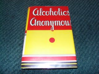 Alcoholics Anonymous Big Book 1945 1st Edition 8th Printing AA Big 
