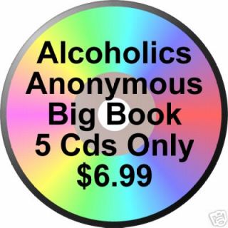 Big Book of Alcoholics Anonymous First 164 Pages The AA Program 5 CDs 