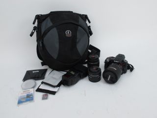 Sony α (alpha) A55 16.2 MP Digital SLR Camera W/ 3 Lenses 