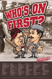 Abbott and Costello WHOS ON FIRST Baseball Comedy Sketch 