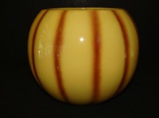 Vintage Abingdon Pottery Pumpkin Jack O Lantern 674 Bowl Vase Cookie 