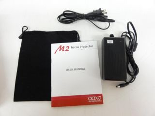 AAXA M2 Pico Micro Projector w LED XGA 1024x768 Resolution 110 Lumens 