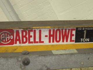 Abell Howe Jib Crane 1 Ton