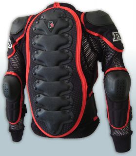 MX Motocross Youth Pressure Suit Body Armour Off Road Dirt Bike BMX 