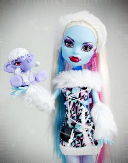 Monster High Abbey Bominable Doll with Pet Diary Brand New in Box 