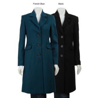 ABS by Allen Schwartz Size 10 New Black Wool Womens Coat $199 00 