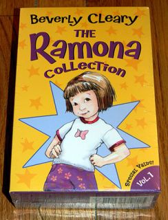 New BEVERLY CLEARY 4 Book Set RAMONA COLLECTION Vol. 1 Father Pest 