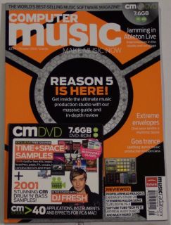 Computer Music Reason 5 DJ Fresh w DVD Oct 10 Ableton