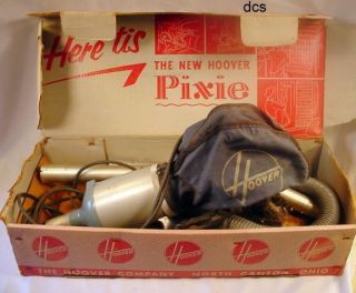 Vintage Hoover Pixie Vacuum Accessories Tool Cleaning Attachments 