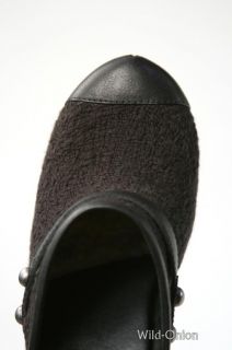 UGG Jolene Vivica Abbie Womens Black Clog Shoes Size 7 US New 