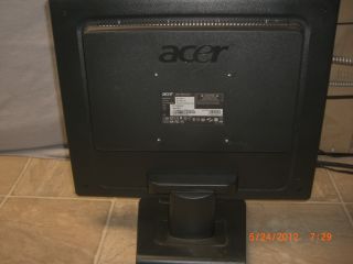 acer al1916c lcd monitor 19 for parts or repair