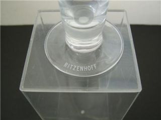 Ritzenhoff Cristal German Beer Glass Bierglas Faiza Abou Abdou