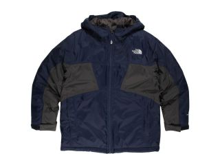 North Face Boys Insulated Abernathy Waterproof Winter Jacket Blue XS L 
