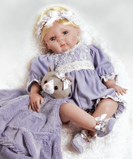Realistic Life Like Baby Doll Baby Abigail 21 inches in Gentletouch 