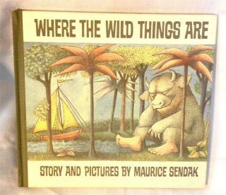 Where The Wild Things Are Maurice Sendak 1963 25th Anniversary Edition 