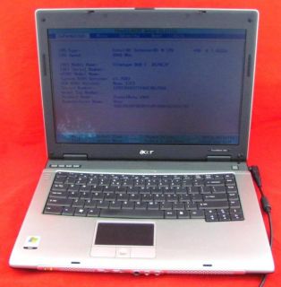 Acer TravelMate 2480 Celeron M 1 8GHz 512MB RAM Laptop Parts Repair 