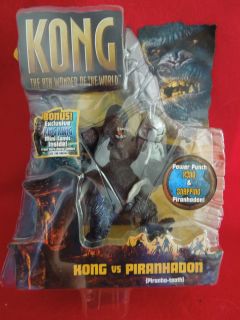 King Kong The 8th Wonder of the World Kong vs. Piranhadon Action 