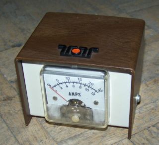 Ten Tec 207 Ham Radio Accessory Amp Power Meter Ammeter