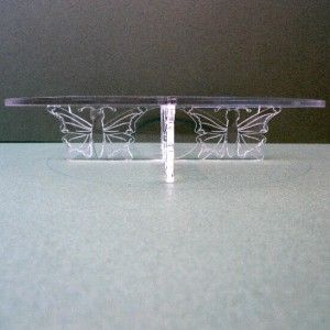 Butterfly Acrylic Wedding Party Cake Display Stand A