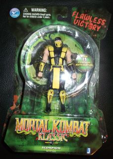 Mortal Kombat   Scorpion Classic Ninja Action Figure   Jazwares