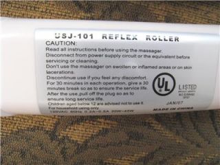 Reflex Roller Pro Massager Deluxe Machine  mint condition ***