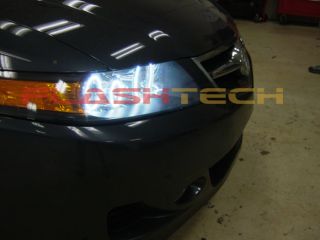 Acura TSX Flashtech Headlight HID Halos Demon Eye Kit