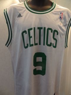 New Adidas NBA Mens Boston Celtics Rajon Rondo Replica Home Jersey 