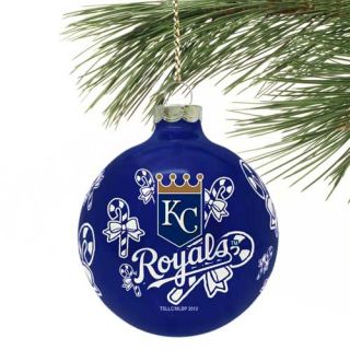 Kansas City Royals Traditional Glass Ball Ornament