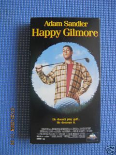 Happy Gilmore VHS 1996 Adam Sandler 096898282031