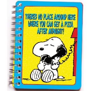 Peanuts Snoopy Kids Tin Address Book Charlie Brown New