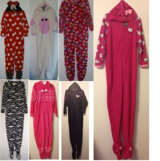 Adults Ladies Onesie All in One Sleepsuit Romper Pyjama Fancy Dress 