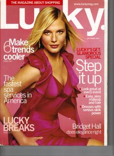 Bridget Hall Lucky Magazine 12 04 Elegant