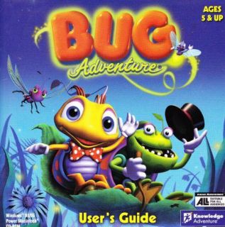 Bug Adventure 2 0 PC Mac CD Learn with Ladybug Mosquito Termite Insect 
