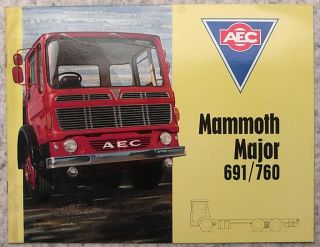 AEC Mammoth Major 691 760 Truck Brochure Dec 1965 948