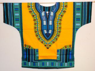 Traditional African Print Dashiki 100 Cotton Africa Fashion Clothing 