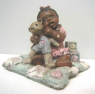 African American Art Sarahs Attic Baby African Art Americana Figurine 