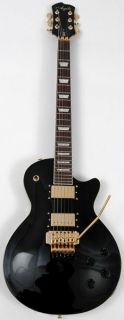 Electric Guitar Agile Al 2000 Black Floyd Rose Gold HW