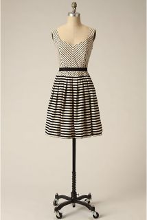 Glee $188 Anthropologie Corey Lynn Calter Monochromatic Corset Dress 
