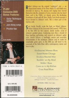Robert Johnson Blues Guitar Instructional Video New DVD