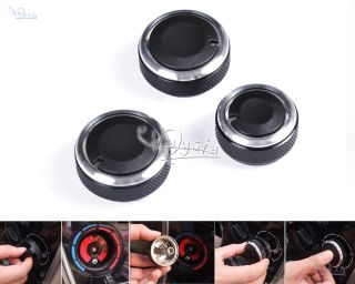 Pcs Aluminum Alloy Air Conditioning Knobs Switch VW Volkswagen Polo 