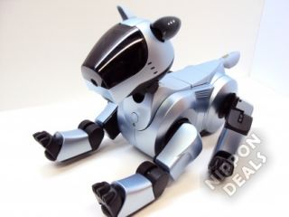 Sony Aibo Robot ers 210S Silver Fully Working Minty Condition with Box 
