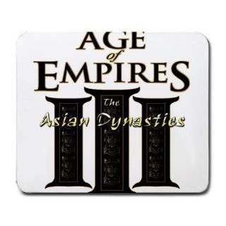 Age of Empires III Asian Dinasty Rectangular Mouse Pad