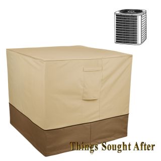 Cover for Square Air Conditioner Outdoor Central Exterior Ground Unit 