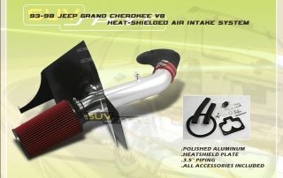   Jeep Grand Cherokee V8 Heat Shield Air Intake Filter 1993 1998