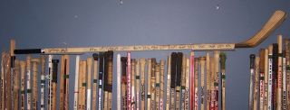    Bruins Rod Langway Team Signed 1997 98 AHL Sherwood Hockey Stick