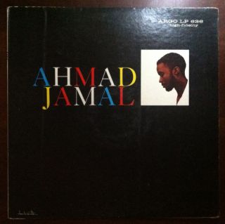 The Ahmad Jamal Trio Volume IV Argo LP 636 1958
