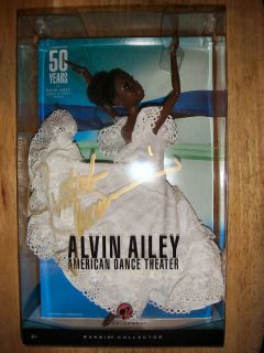 Alvin Ailey 50th Anniv. Barbie Doll signed / autographed by JUDITH 
