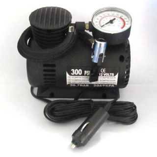portable auto electric car pump air compressor tire inflator tool