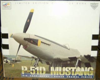 Hasbro G I Gi Joe P 51D Mustang Die Cast Metal Airplane