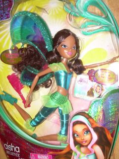 Jakks 2012 Nickelodeon Winx Club Aisha Believix Fairy of Waves Doll in 